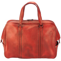 Travel bag Danilo in vintage leather - Leather Italiano