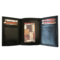 Valter Leather Wallet – Handmade in Florence from Vegetable - Tanned Italian Leather - Leather Italiano