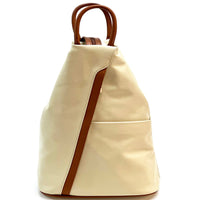 Vanna Leather Backpack - Leather Italiano