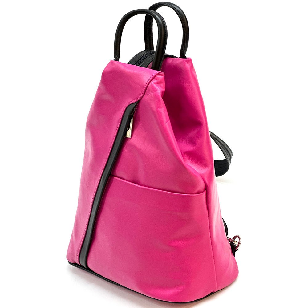 Vanna Leather Backpack - Leather Italiano