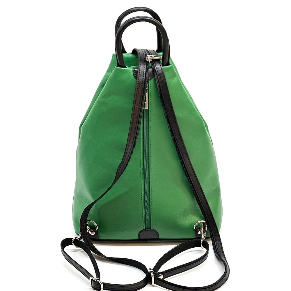 best italian leather backpack womens Women's for Work or Travel with 14 inch Laptop Compartment Stylish yet spacious backpack hand Italian Leather Backpacks for Women