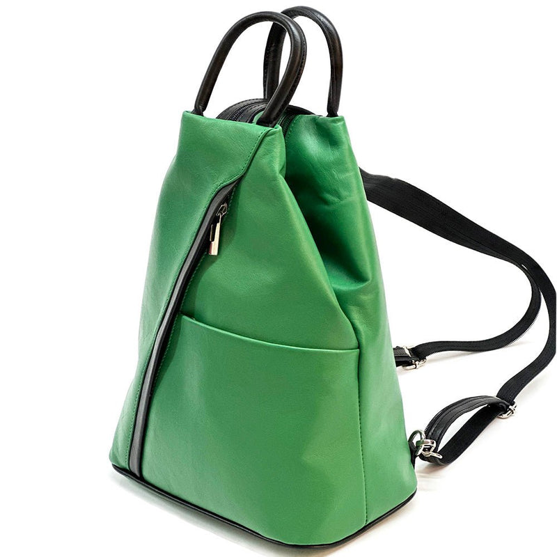 Vanna Leather Backpack - Leather Italiano