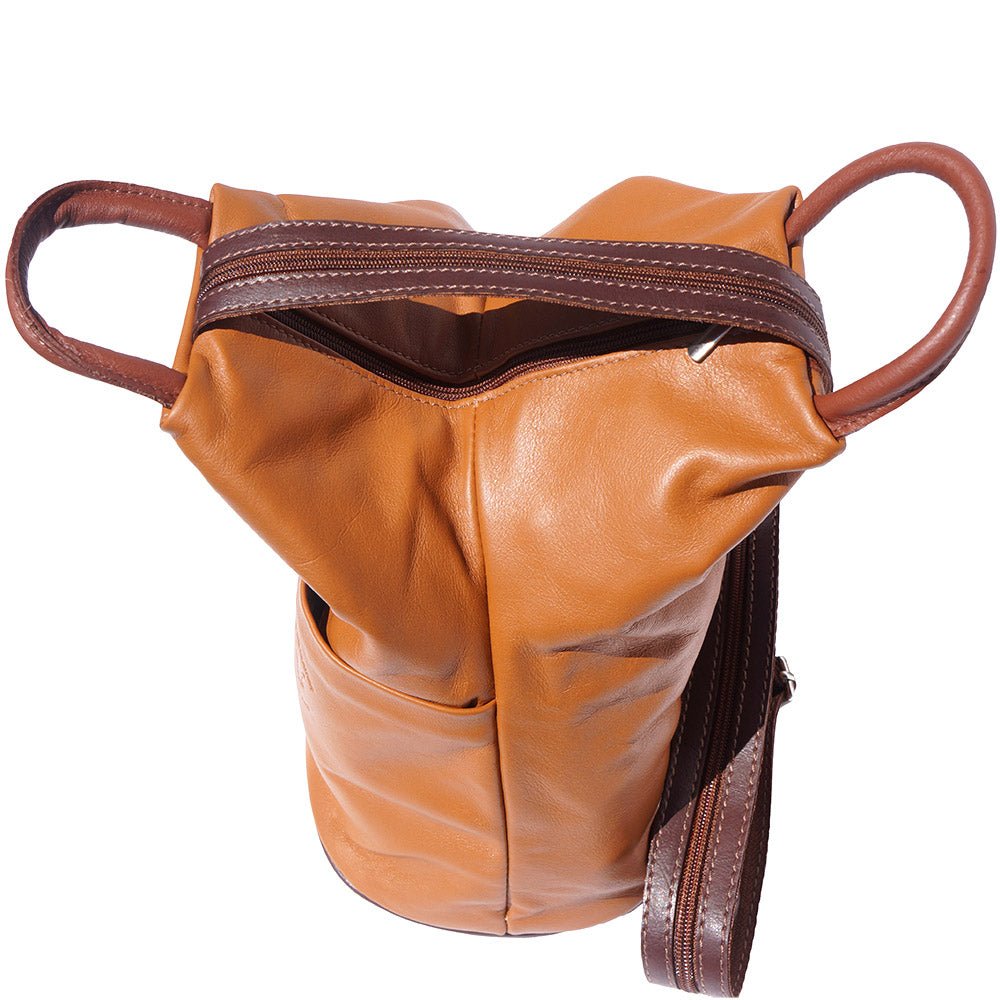 Vanna Leather Backpack - Leather Italiano