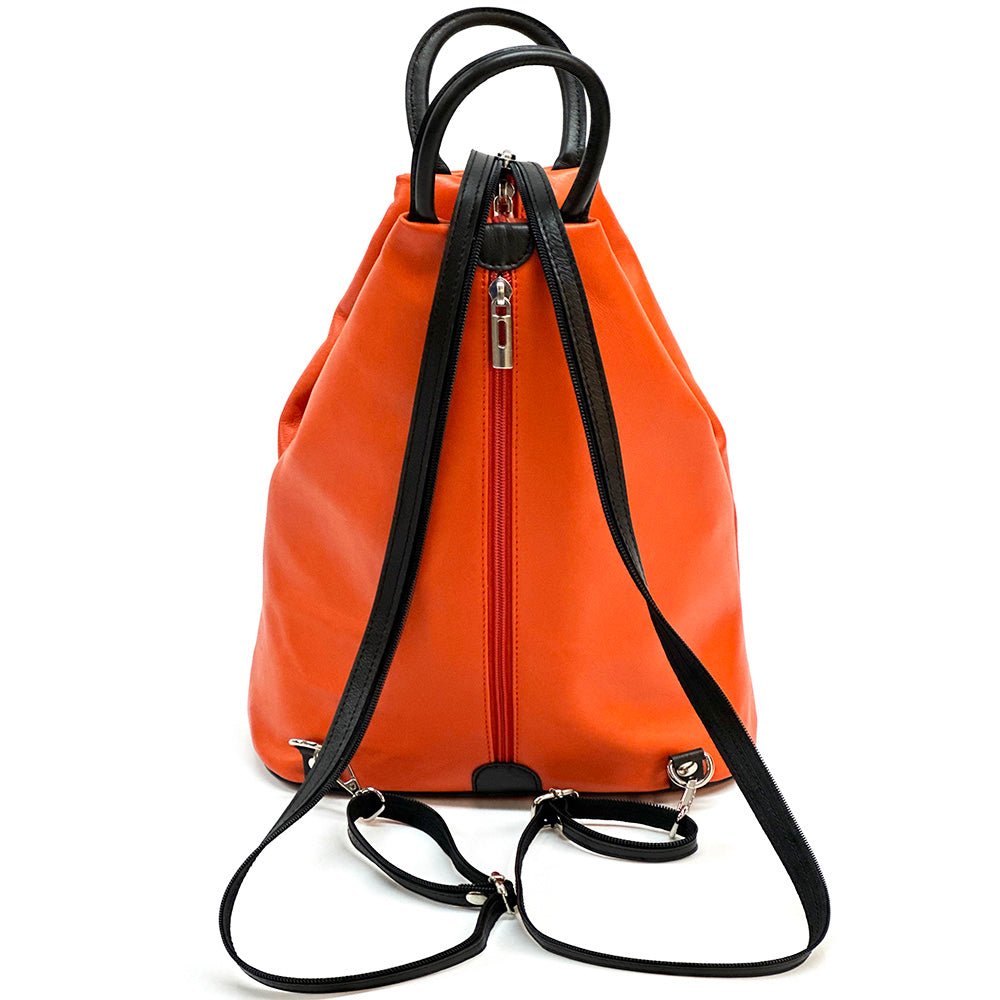 Vanna Leather Backpack - Leather Italiano