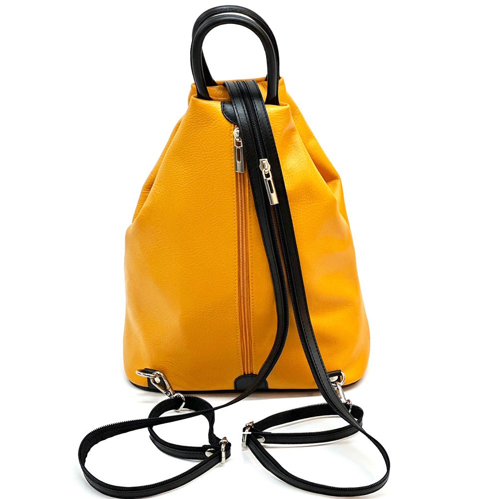 Vanna Leather Backpack - Leather Italiano
