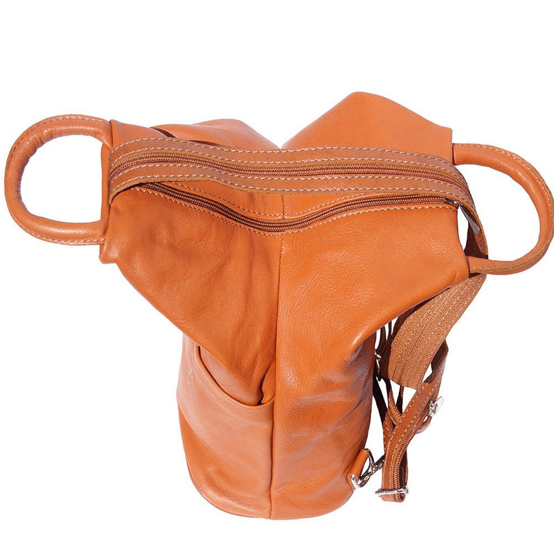 Vanna Leather Backpack - Leather Italiano