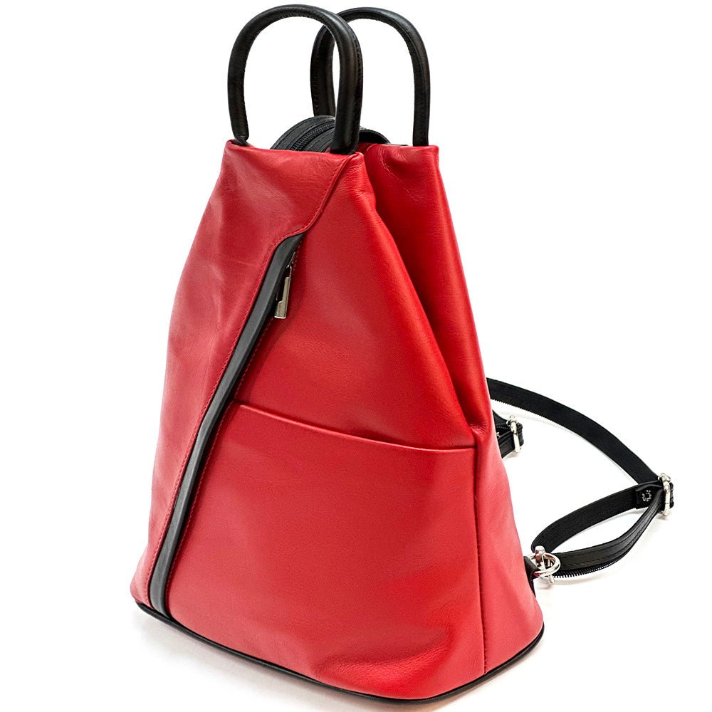 Vanna Leather Backpack - Leather Italiano