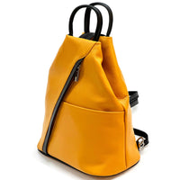 Vanna Leather Backpack - Leather Italiano