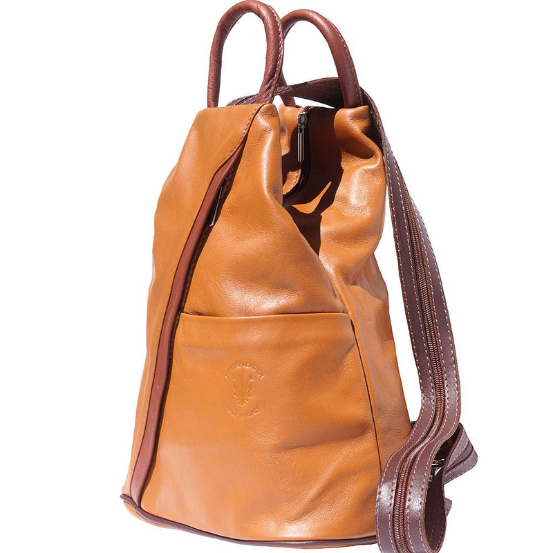 Vanna Leather Backpack - Leather Italiano