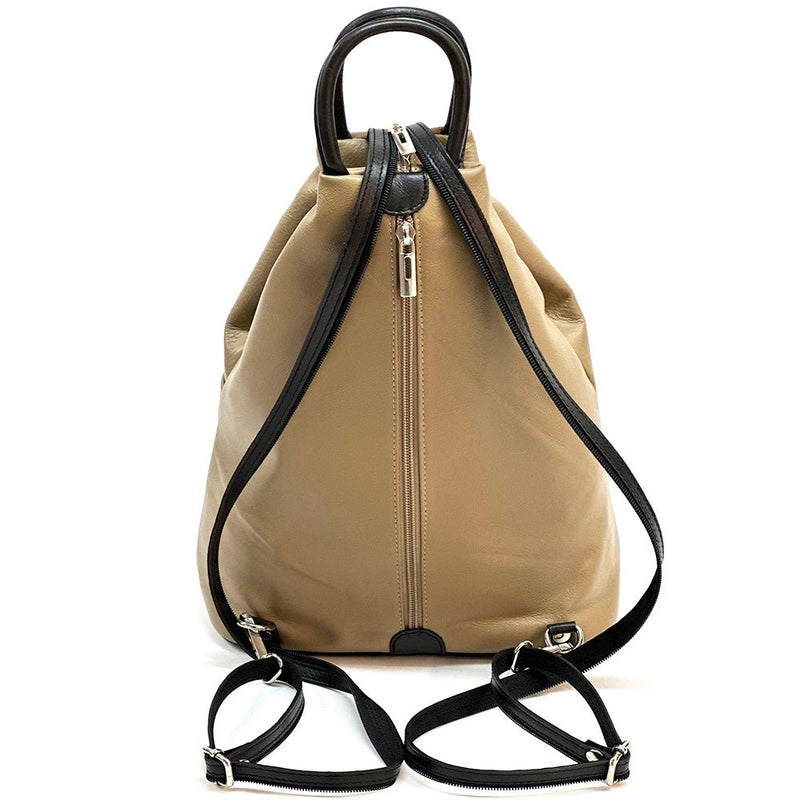 Vanna Leather Backpack - Leather Italiano