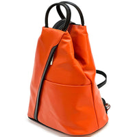 Vanna Leather Backpack - Leather Italiano