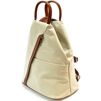 Vanna Leather Backpack - Leather Italiano