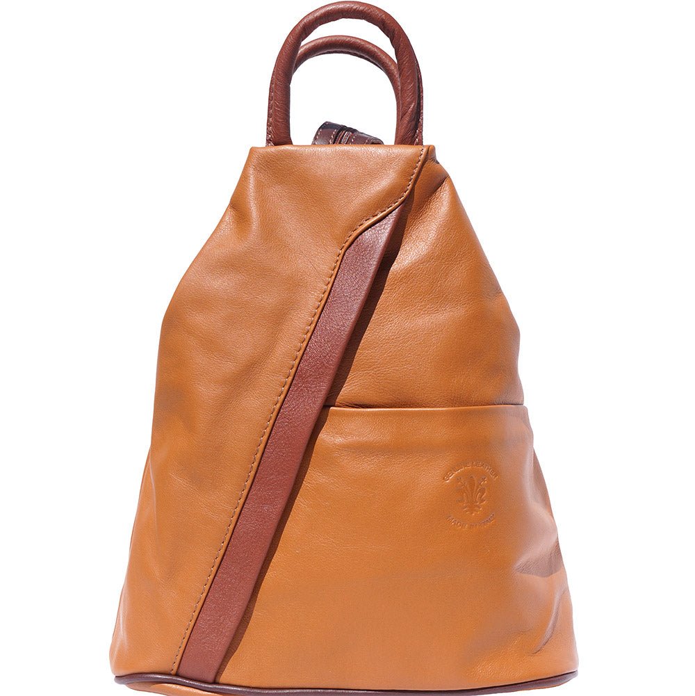 Vanna Leather Backpack - Leather Italiano