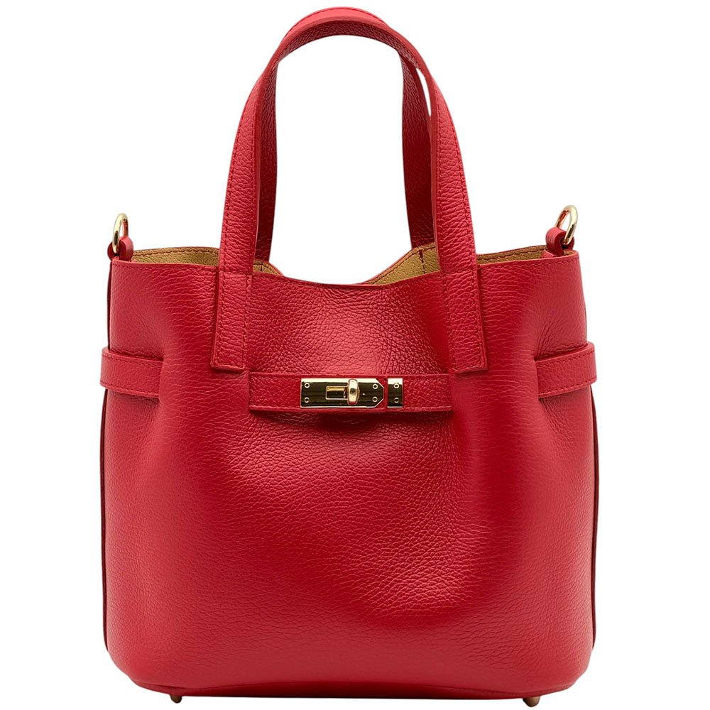 Velmira Italian Cow Leather Tote Bag - Leather Italiano