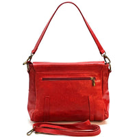 Violetta Italian Suede Messenger Bag – Crossbody & Shoulder Style (Handmade in Florence) - Leather Italiano