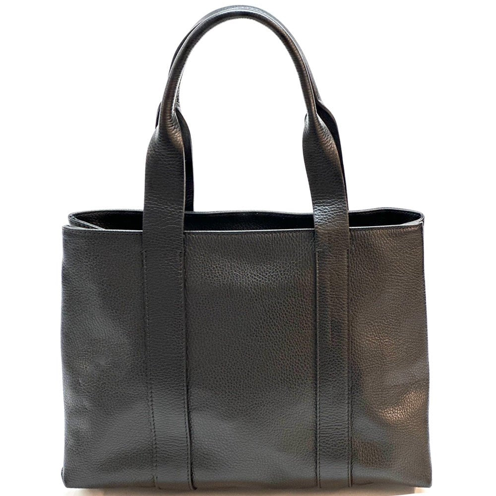 Vita Italian Leather Tote Bag for Women | Spacious Work & Everyday Carryall - Leather Italiano