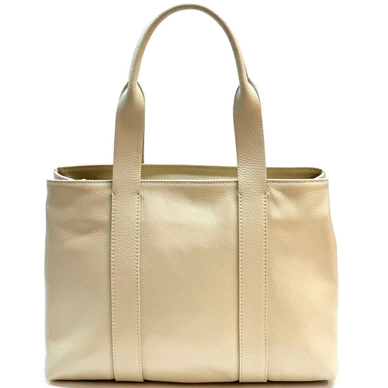Vita Italian Leather Tote Bag for Women | Spacious Work & Everyday Carryall - Leather Italiano