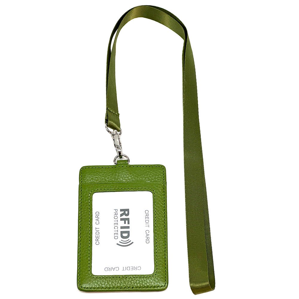 VivaCard Italian RFID Leather Card Holder - Leather Italiano