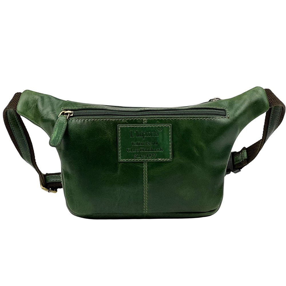 Vivaldo Cow Leather Waist Bag - Leather Italiano