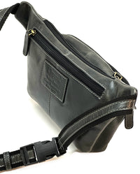 Vivaldo Cow Leather Waist Bag - Leather Italiano