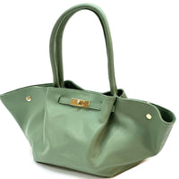 Vivara Italian Leather Tote Bag - Leather Italiano