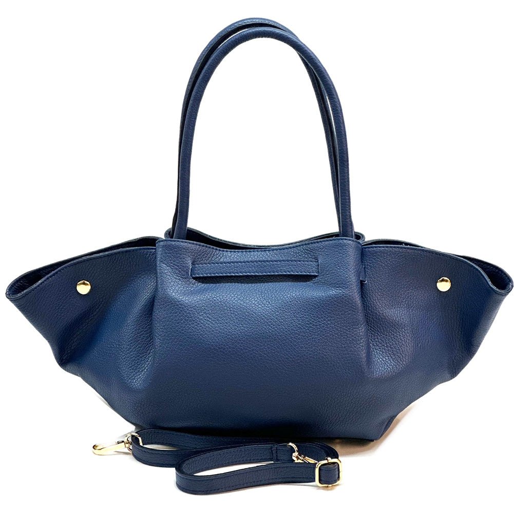 Vivara Italian Leather Tote Bag - Leather Italiano