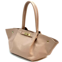 Vivara Italian Leather Tote Bag - Leather Italiano