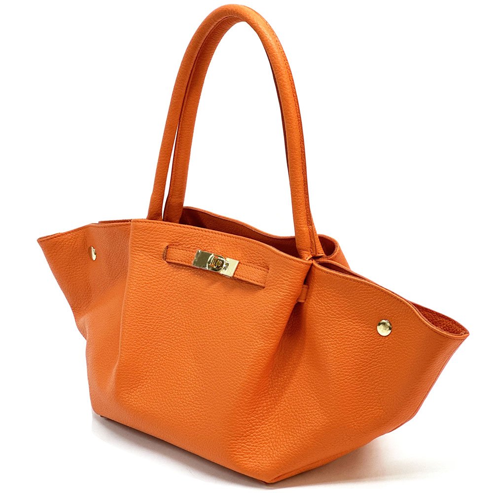 Vivara Italian Leather Tote Bag - Leather Italiano