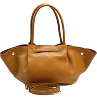 Vivara Italian Leather Tote Bag - Leather Italiano