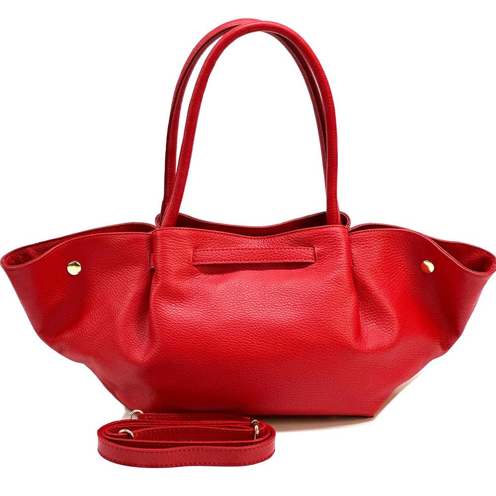 Vivara Italian Leather Tote Bag - Leather Italiano
