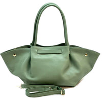 Vivara Italian Leather Tote Bag - Leather Italiano