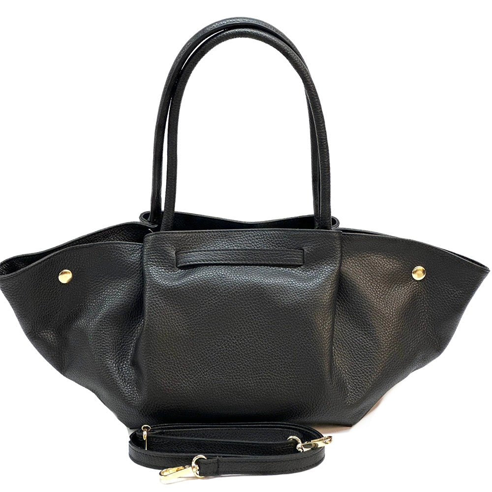 Vivara Italian Leather Tote Bag - Leather Italiano