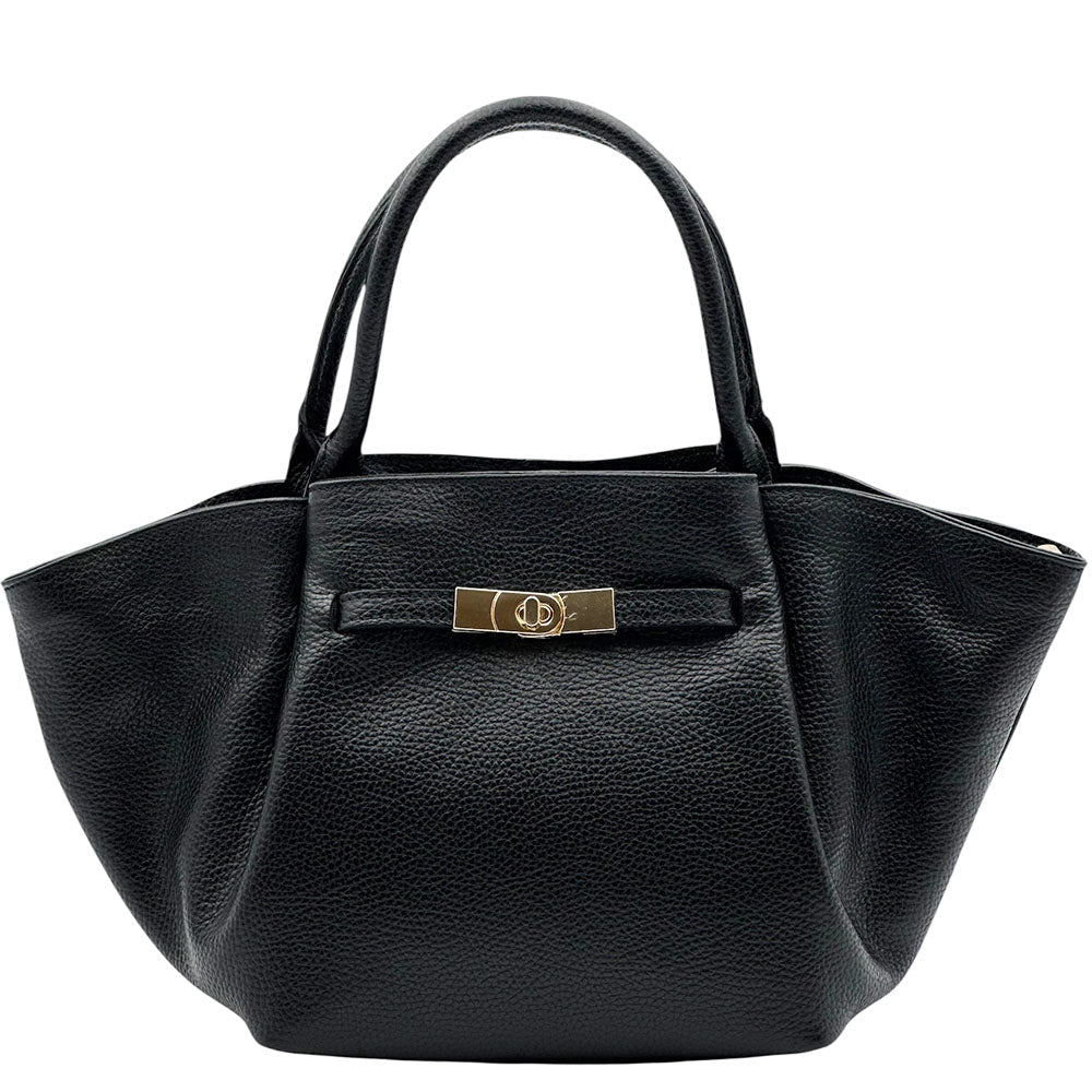 Vivara Soft Leather Tote Bag - Leather Italiano