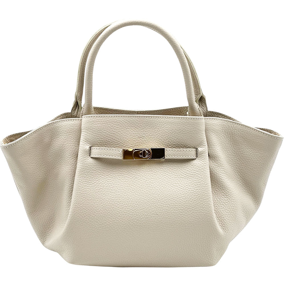 Vivara Soft Leather Tote Bag - Leather Italiano