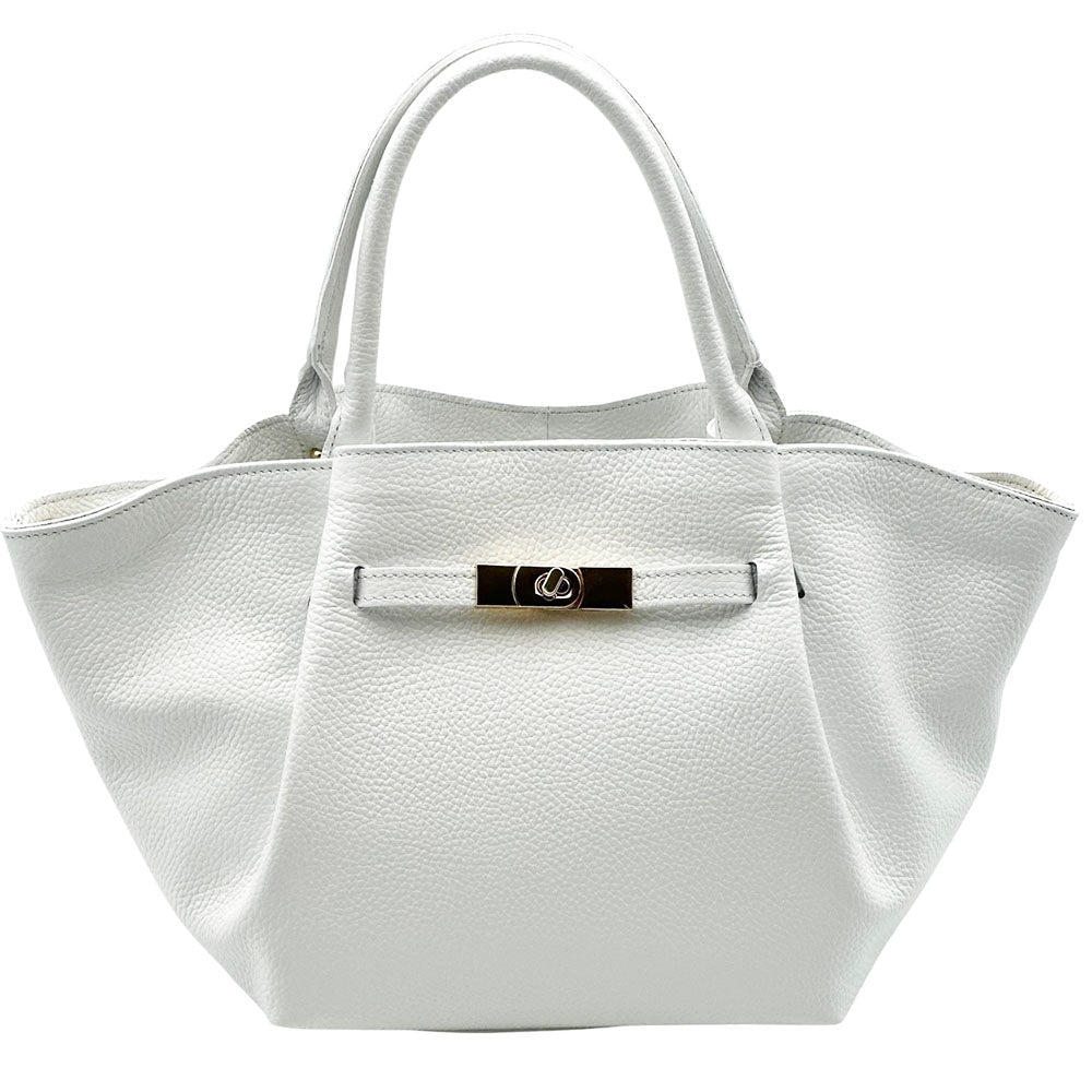 Vivara Soft Leather Tote Bag - Leather Italiano