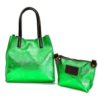 Zama MM Italian Suede Calfskin Tote Bag - Leather Italiano