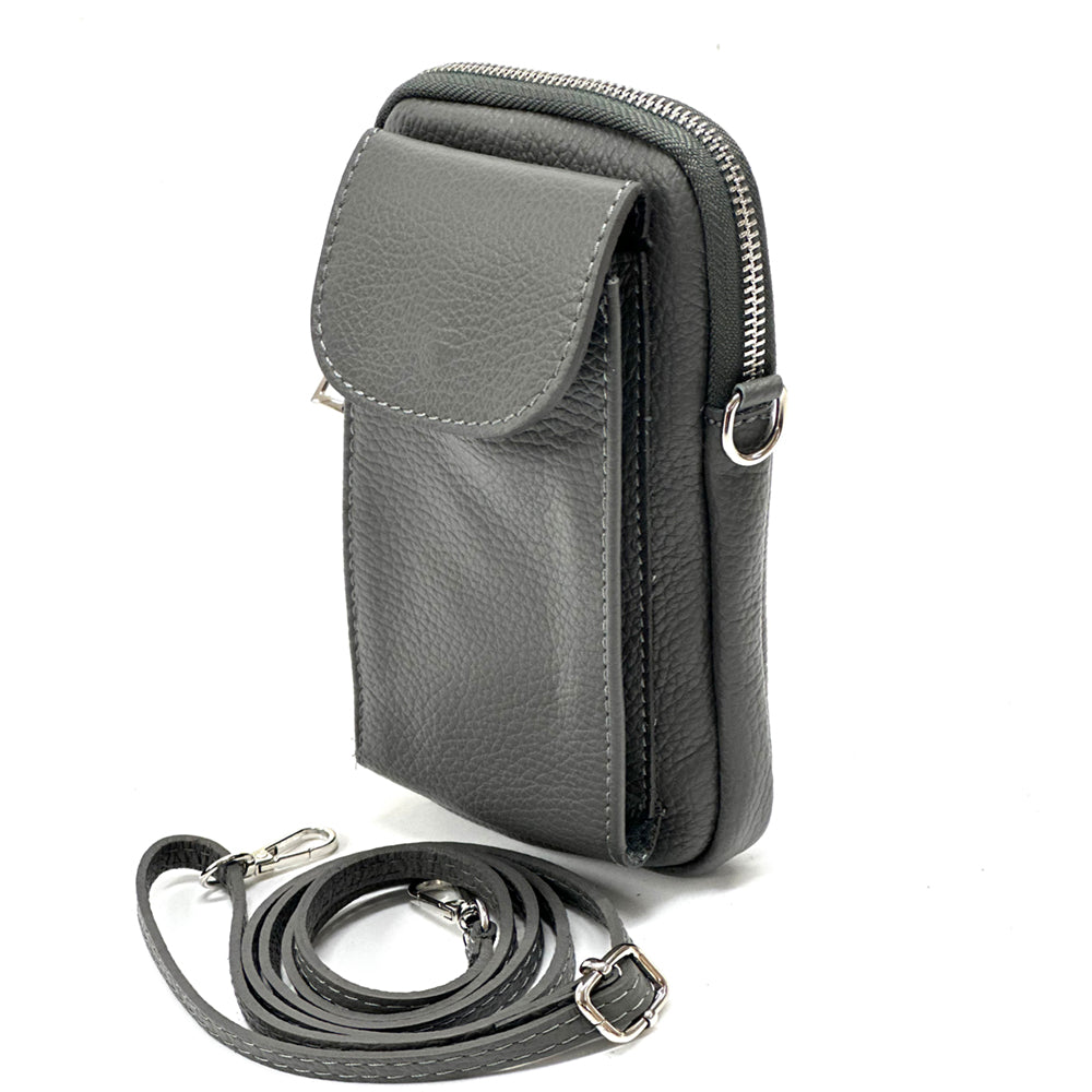 Elettra Leather phone holder-15