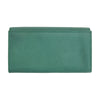 Aurora leather wallet - Green