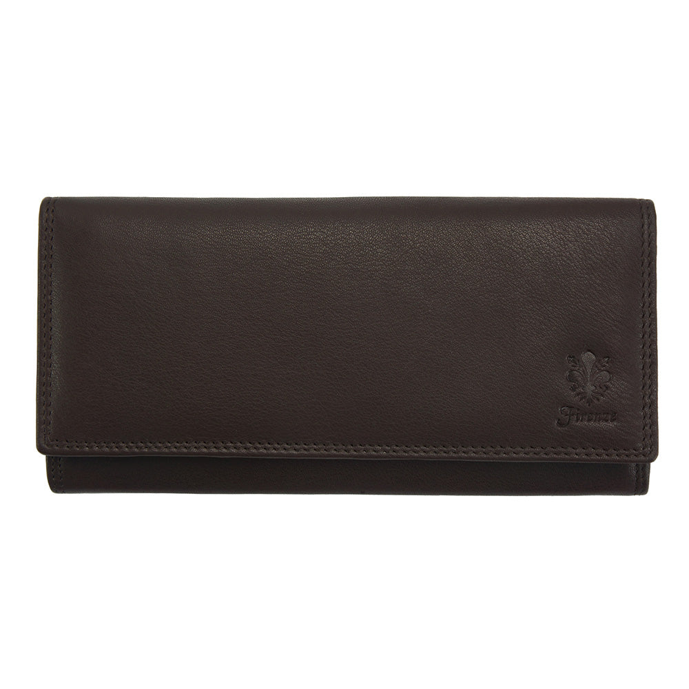 Men's leather zip wallet from Leather Italiano
