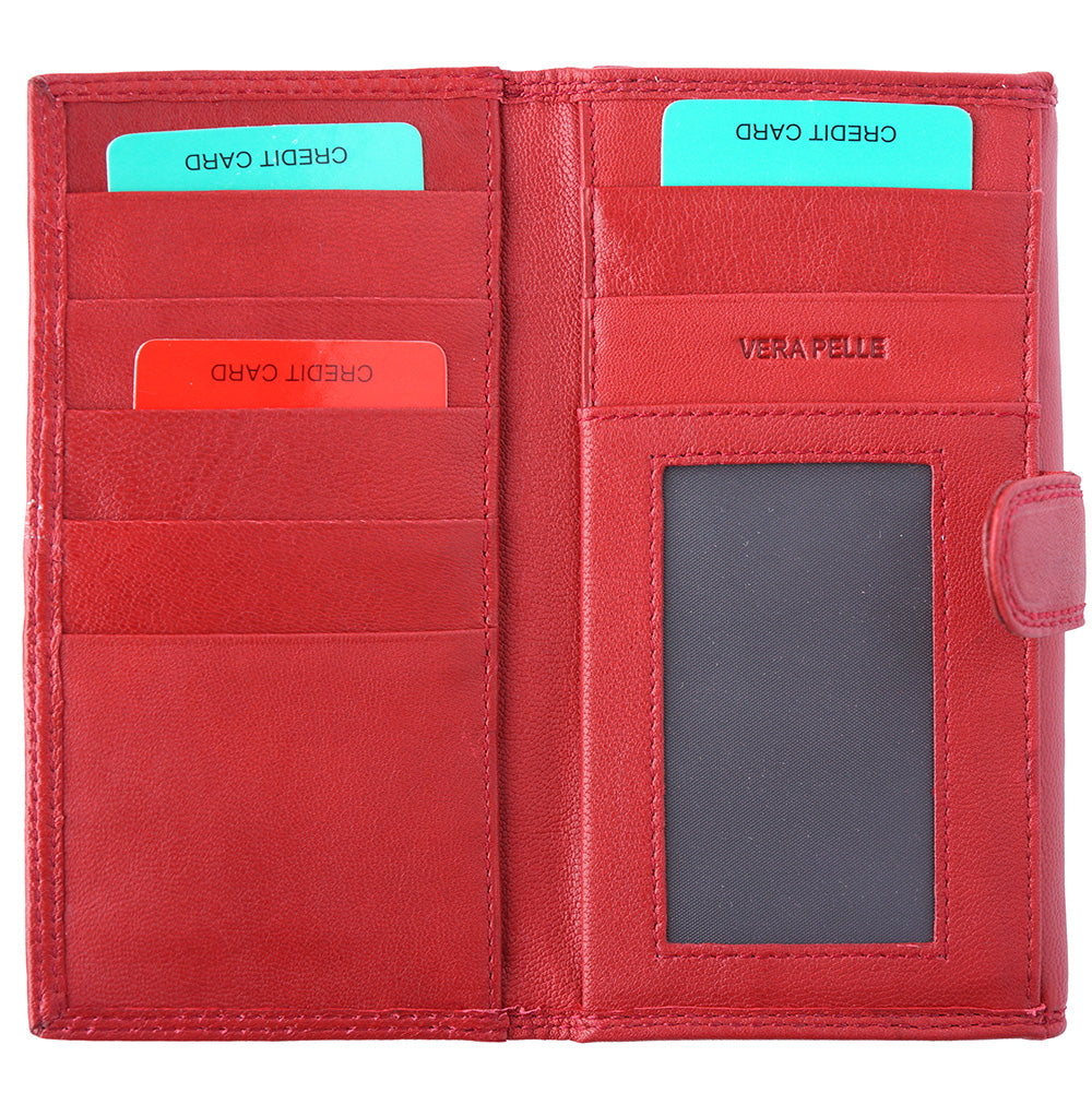 Iris leather wallet-3