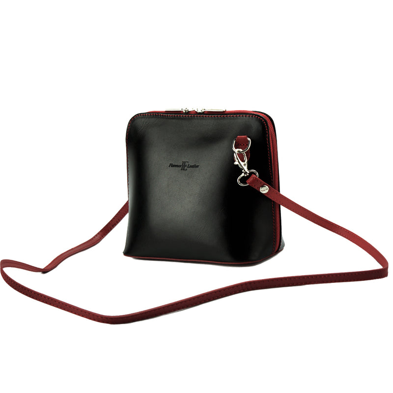 Dalida leather cross-body bag-1