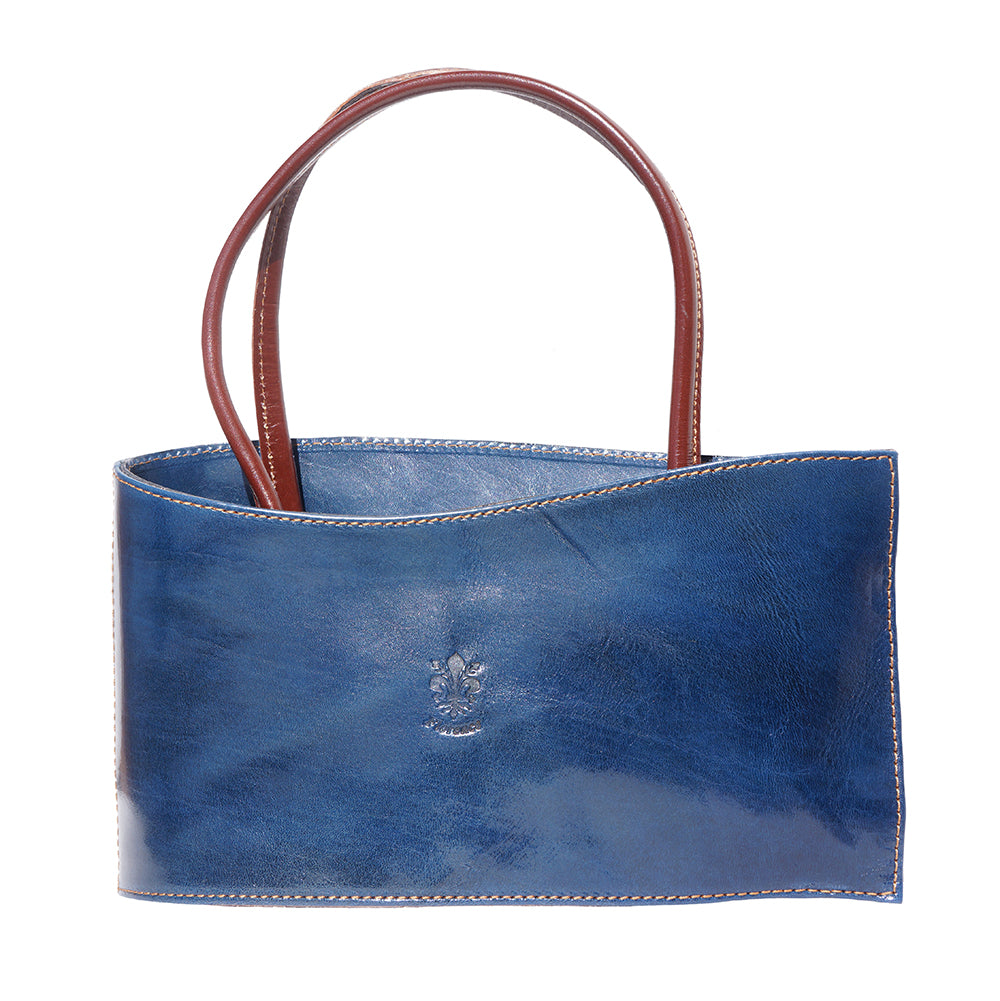 Nano leather handbag-37