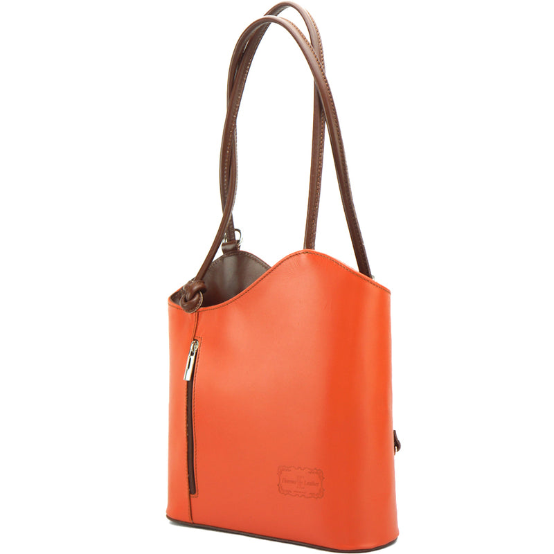 Cloe leather shoulder bag-9
