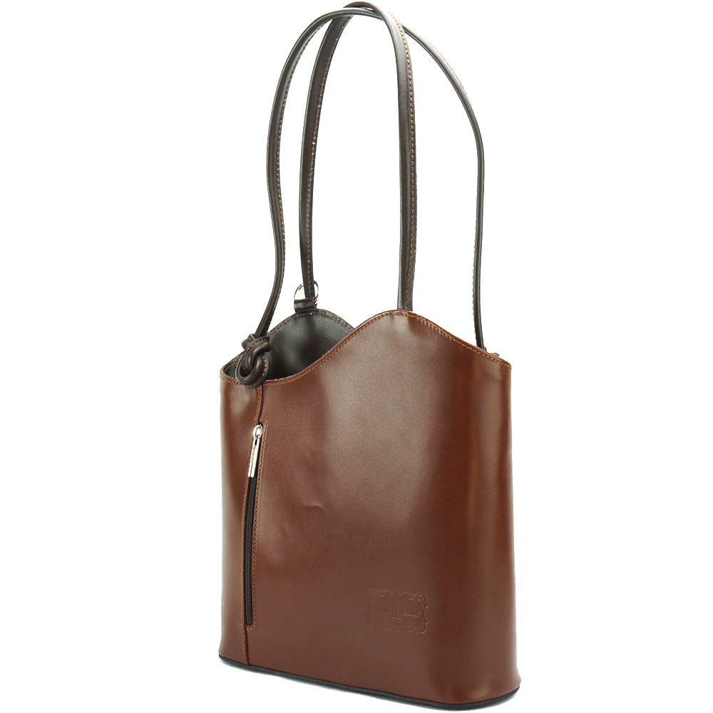 Cloe leather shoulder bag-16