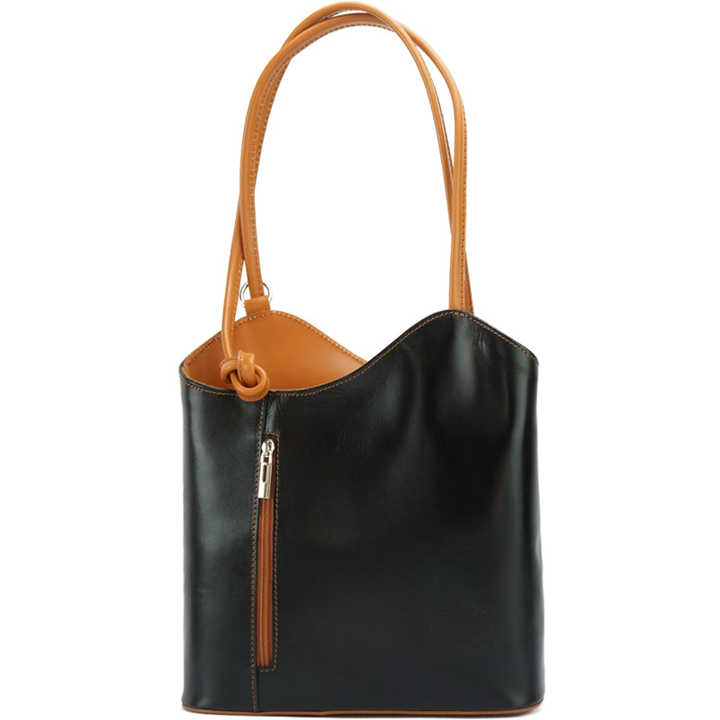 Cloe leather shoulder bag-56