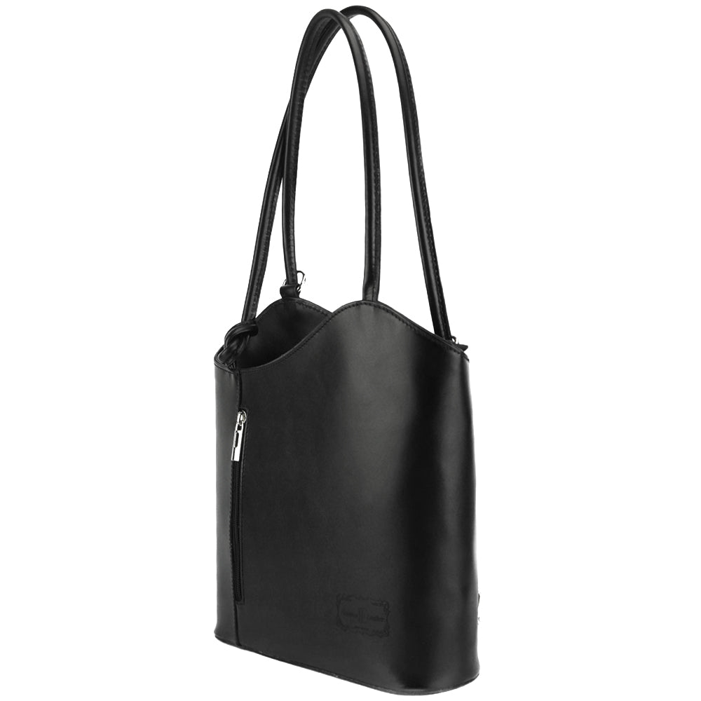 Cloe leather shoulder bag-24