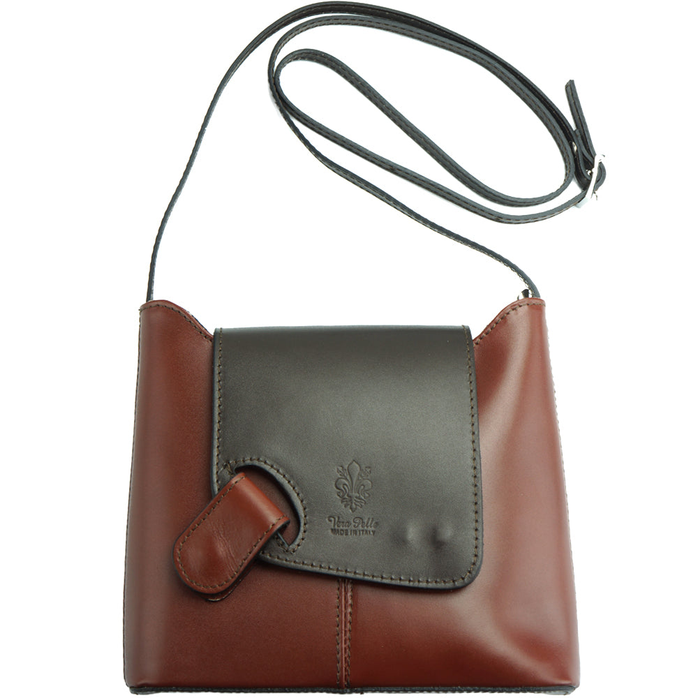 Magnetic Leather Shoulder Bag - Crafted from premium leather with a secure magnetic closure for effortless style and everyday security.