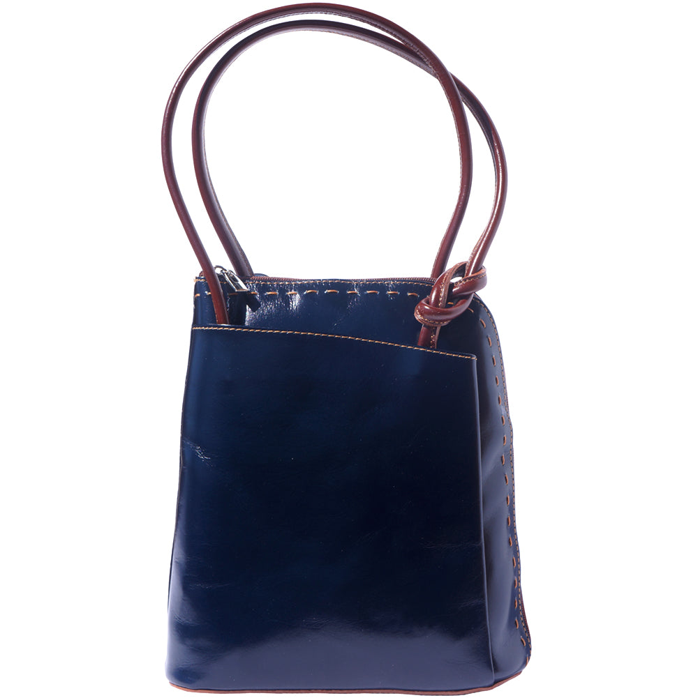 Daria Leather backpack-shoulder bag-11