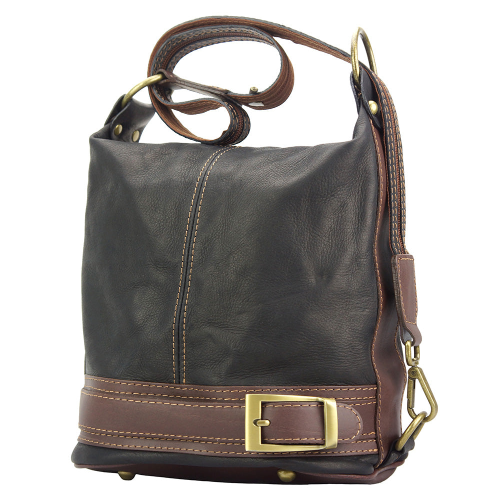 Caterina leather bucket bag-0
