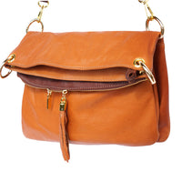 Monica leather shoulder bag-5